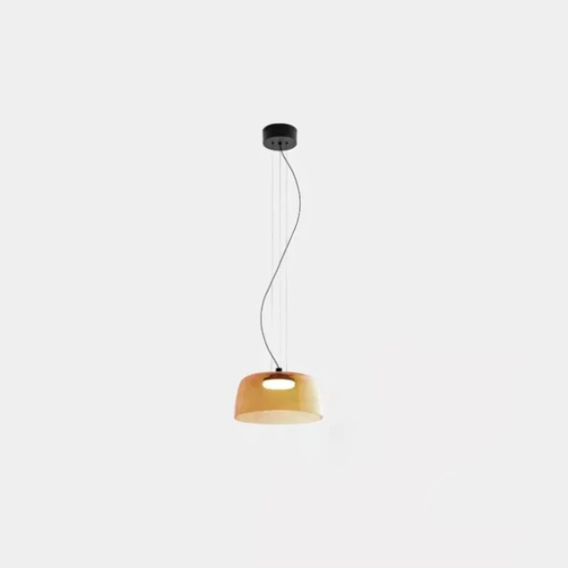 Sophie Aurora Layered Glass Pendant Light Tinted Ceiling Lamp
