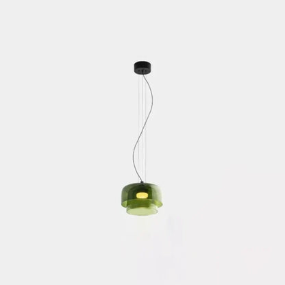 Sophie Aurora Layered Glass Pendant Light Tinted Ceiling Lamp