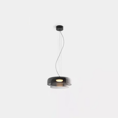 Sophie Aurora Layered Glass Pendant Light Tinted Ceiling Lamp
