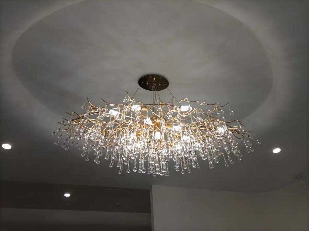 Noémie Waterdrop Luxury Crystal Chandelier