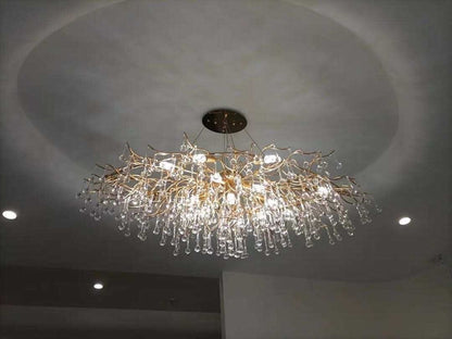 Noémie Waterdrop Luxury Crystal Chandelier