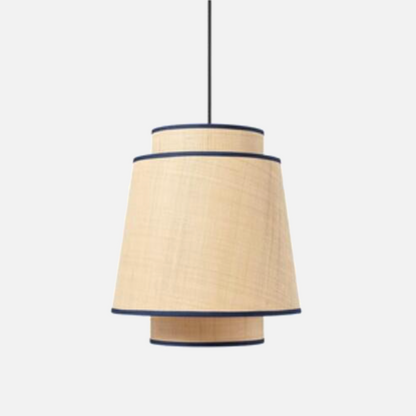 Élise Bali Sculptural Rattan LED Pendant Light