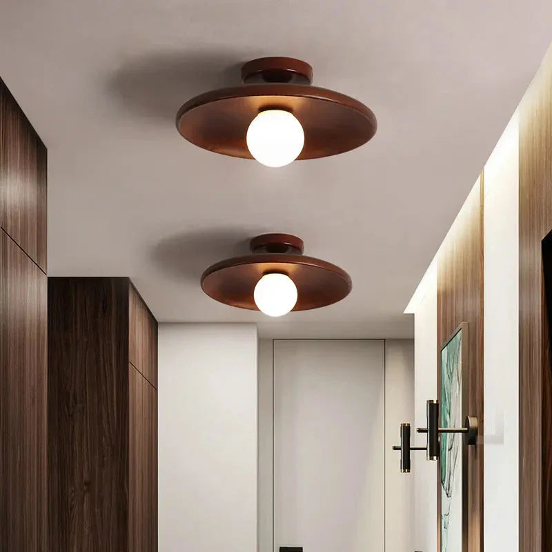 Camille Ribbed Resin LED Pendant Light Nordic Style Ceiling Lamp