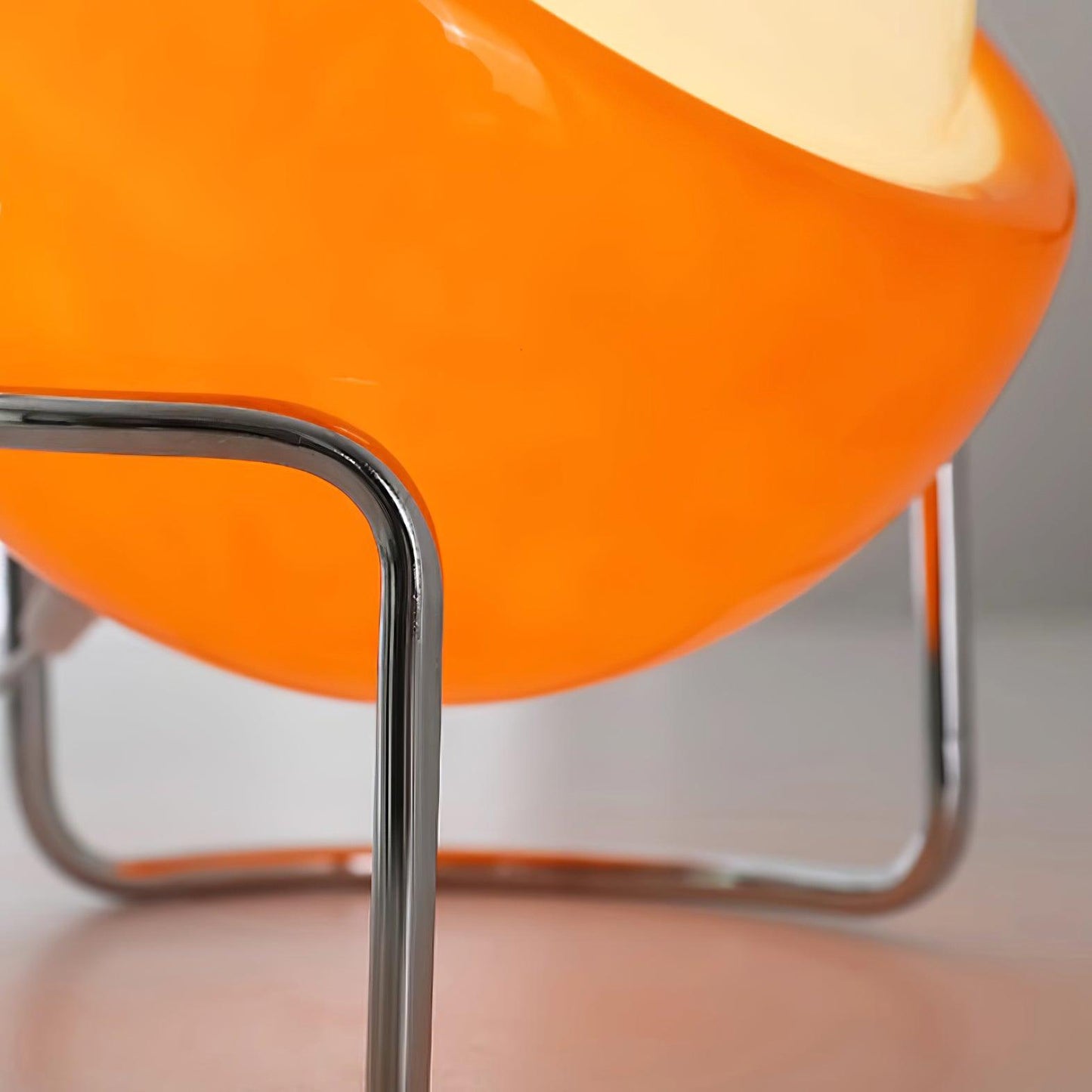Margaux Bauhaus Dome Table Lamp with Curved Metal Base