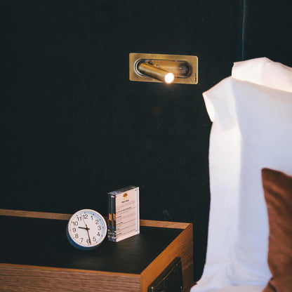 Isabelle Bedside LED Wall Lamp – 360º Directional Reading Light