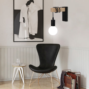 Élise Big Bob Hanging Bulb Wall Lamp
