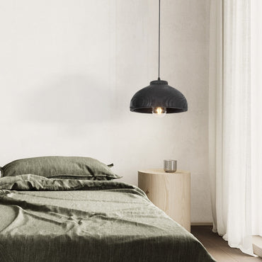 Sophie Blackwood Resin Wood Grain Pendant Light