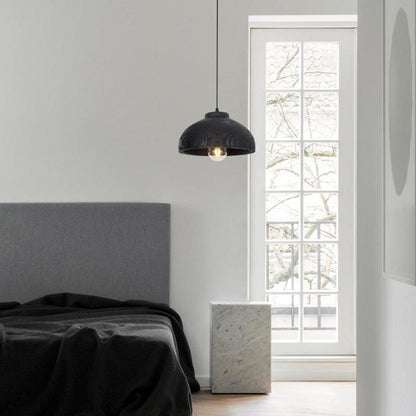 Sophie Blackwood Resin Wood Grain Pendant Light