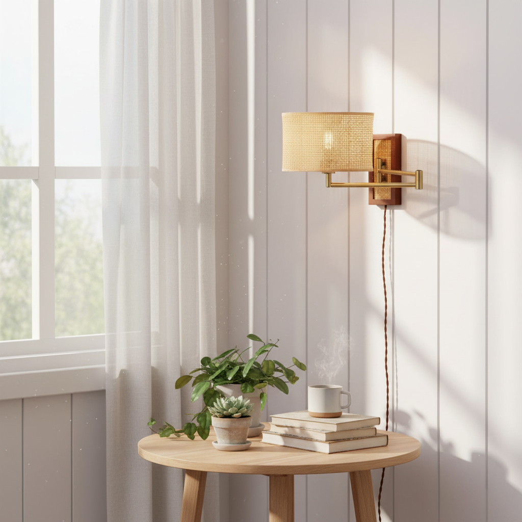 Éloise Bramley Swing Arm Wall Lamp