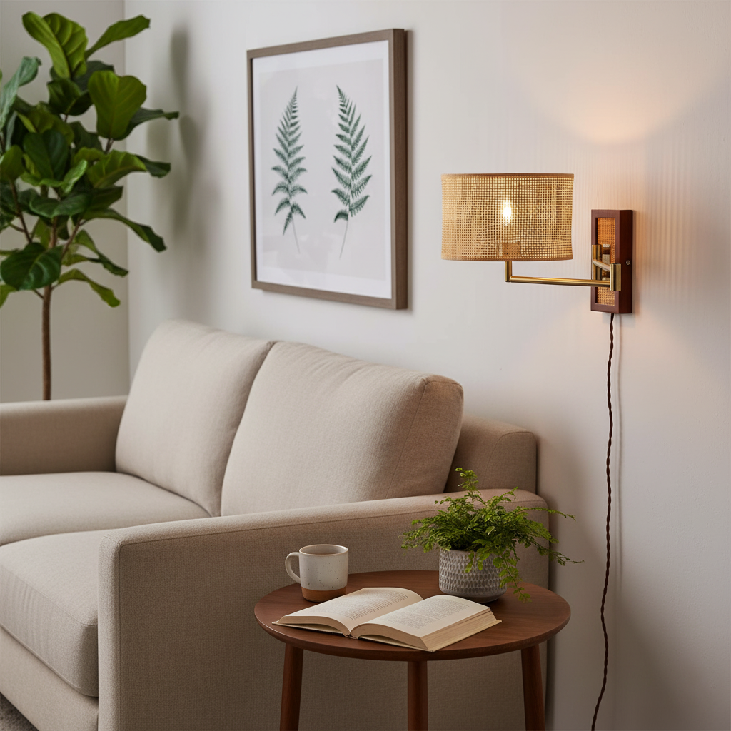 Éloise Bramley Swing Arm Wall Lamp