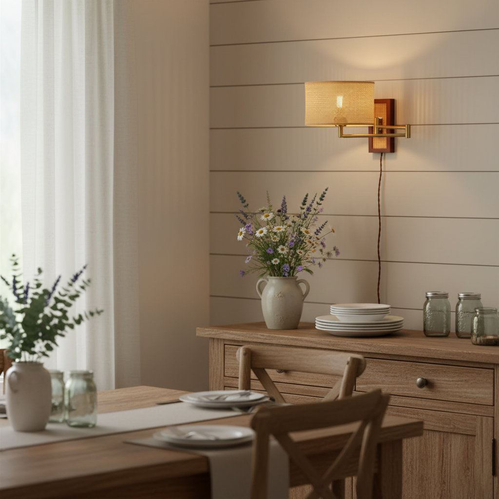 Éloise Bramley Swing Arm Wall Lamp