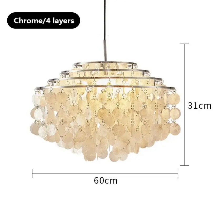Elena Radiant Shell Pendant Light