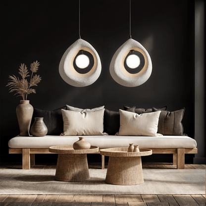 Hana Wabi Sabi Zen Pendant Light