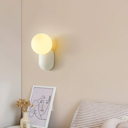 Aurélie Cantilever Wall Light Resin and Glass Decorative Lighting
