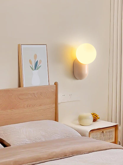 Aurélie Cantilever Wall Light Resin and Glass Decorative Lighting