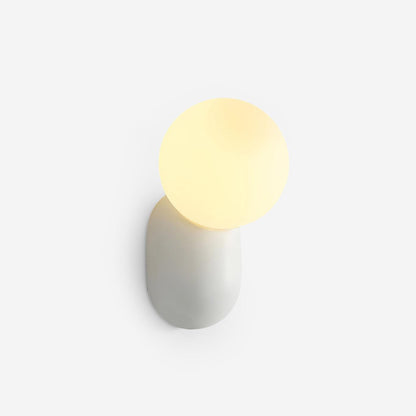 Aurélie Cantilever Wall Light Resin and Glass Decorative Lighting