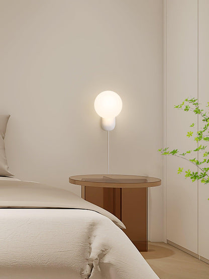 Aurélie Cantilever Wall Light Resin and Glass Decorative Lighting