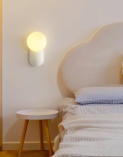 Aurélie Cantilever Wall Light Resin and Glass Decorative Lighting