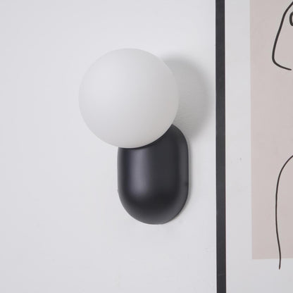Aurélie Cantilever Wall Light Resin and Glass Decorative Lighting