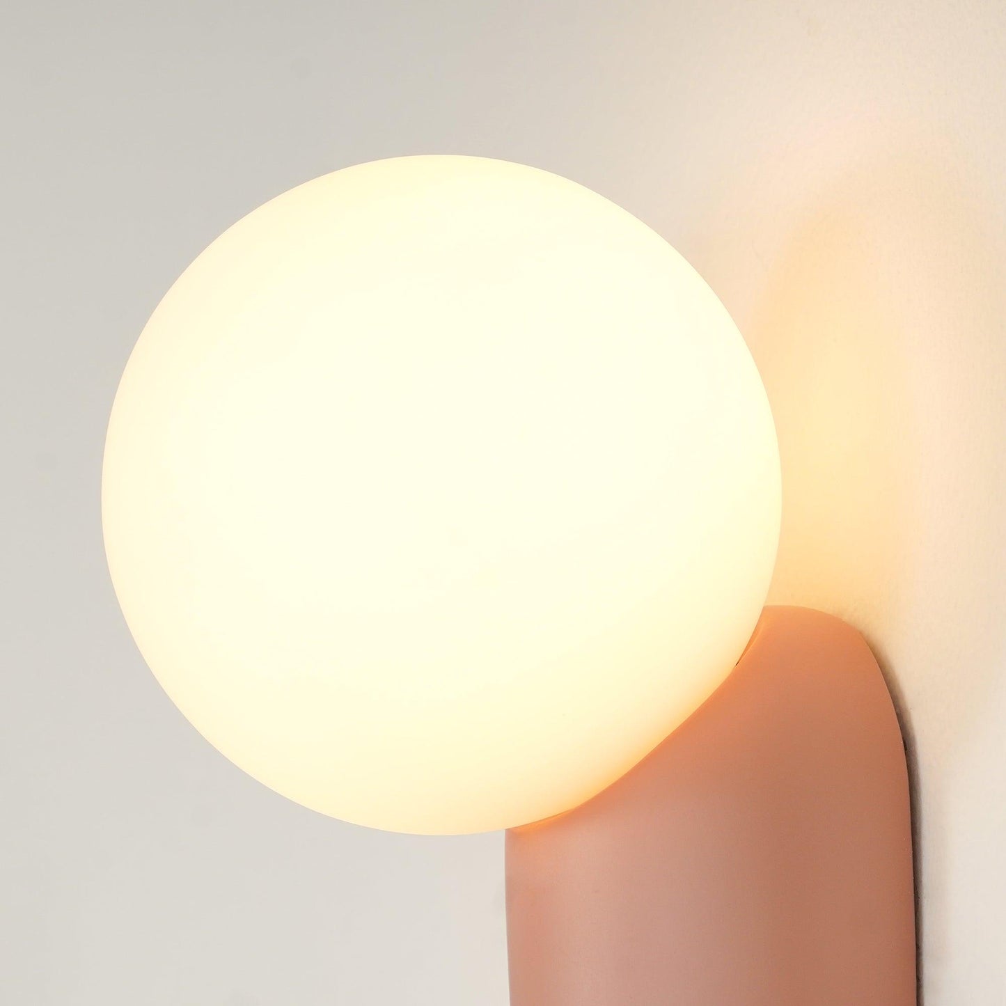 Aurélie Cantilever Wall Light Resin and Glass Decorative Lighting
