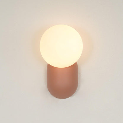 Aurélie Cantilever Wall Light Resin and Glass Decorative Lighting