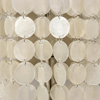 Élise Capiz Sea Shell Wall Lamp Coastal Ivory Accent Sconce