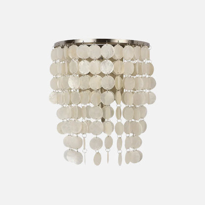 Élise Capiz Sea Shell Wall Lamp Coastal Ivory Accent Sconce