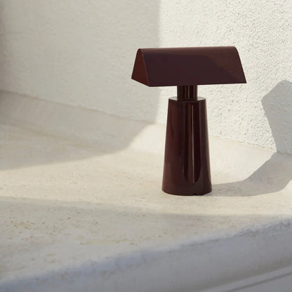 Camélia Modern Caret LED Table Lamp with Geometric Design