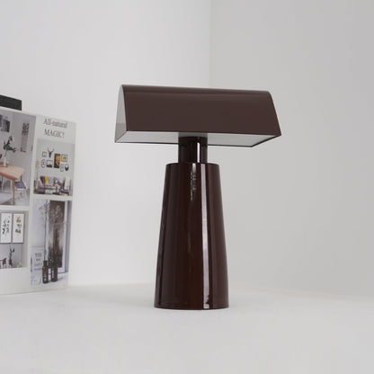 Camélia Modern Caret LED Table Lamp with Geometric Design