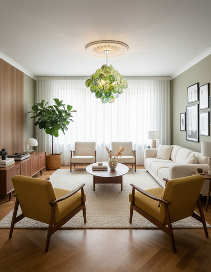 Isaline Carmosa Murano-Style Glass Chandelier