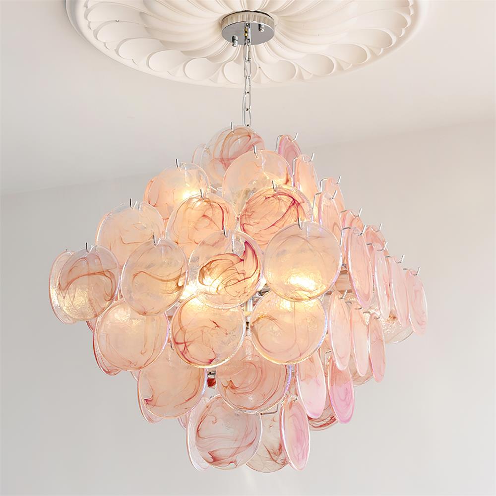 Isaline Carmosa Murano-Style Glass Chandelier
