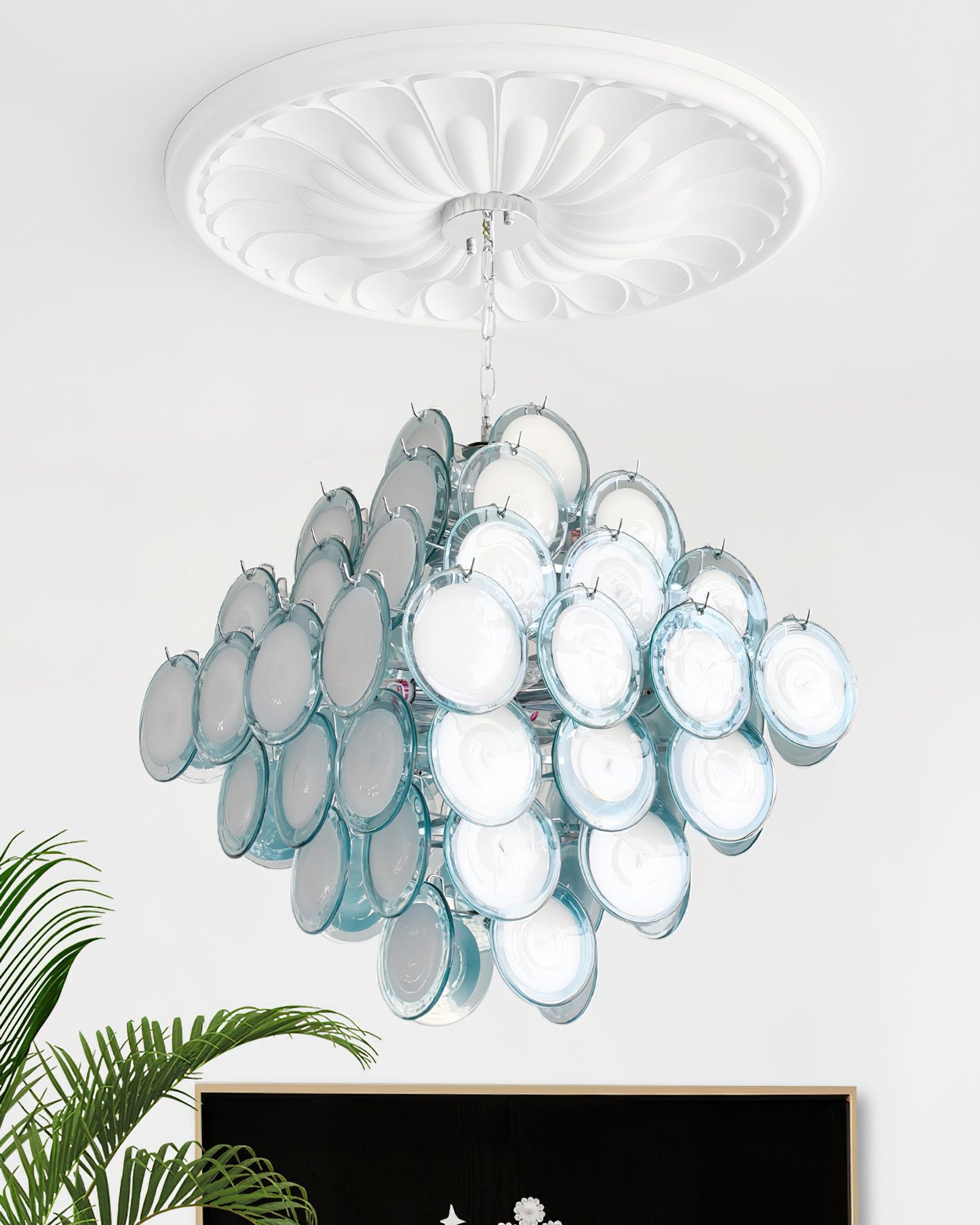 Isaline Carmosa Murano-Style Glass Chandelier