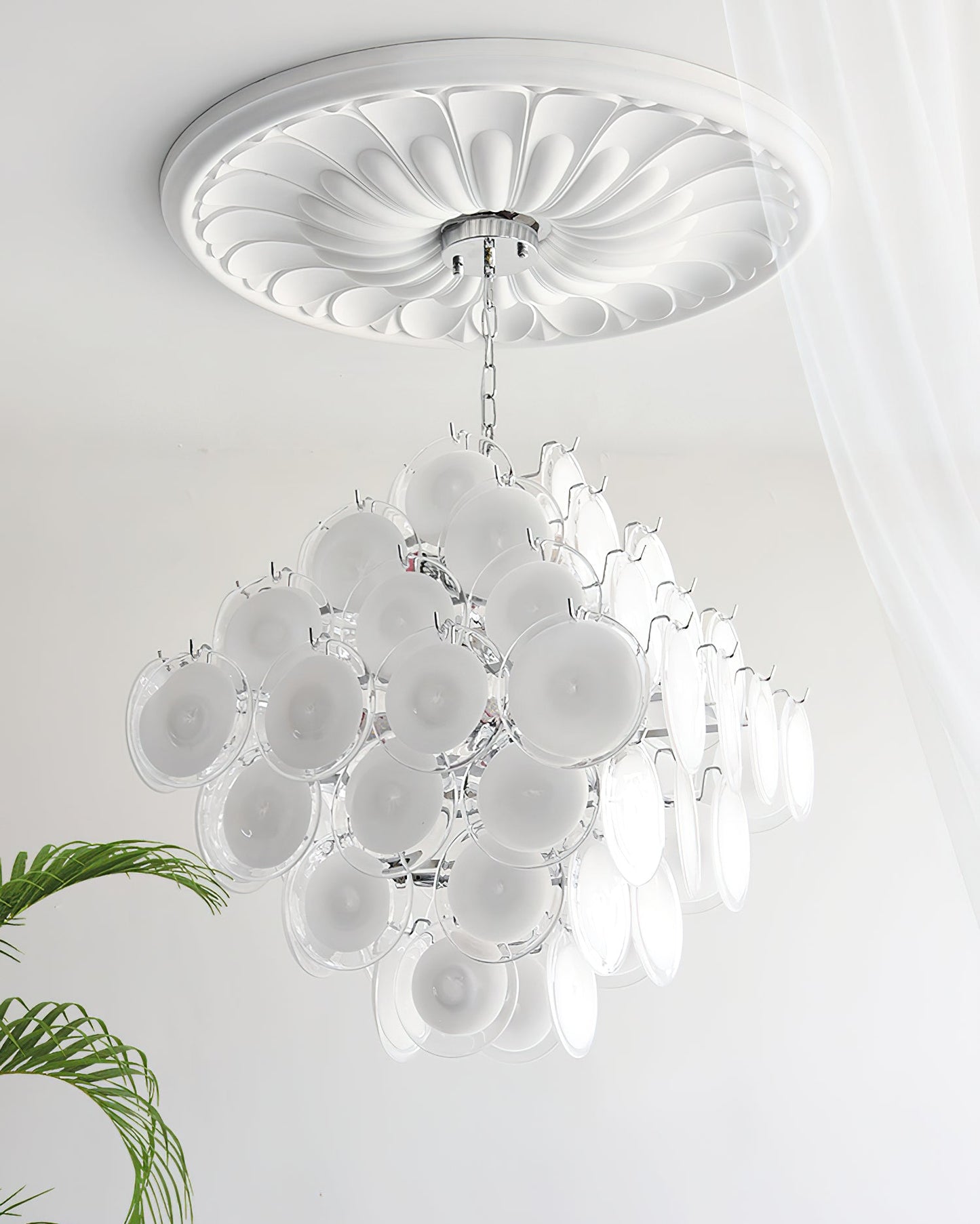 Isaline Carmosa Murano-Style Glass Chandelier