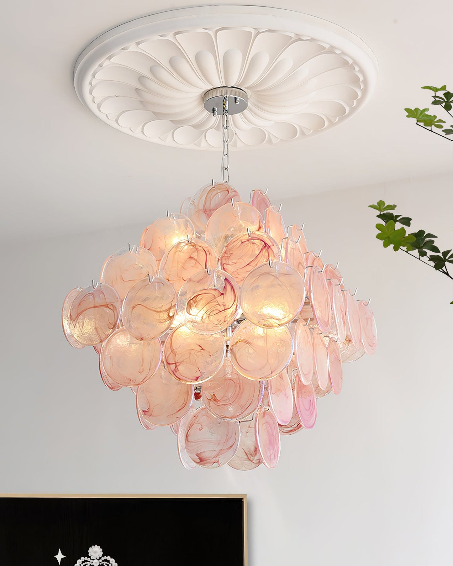 Isaline Carmosa Murano-Style Glass Chandelier