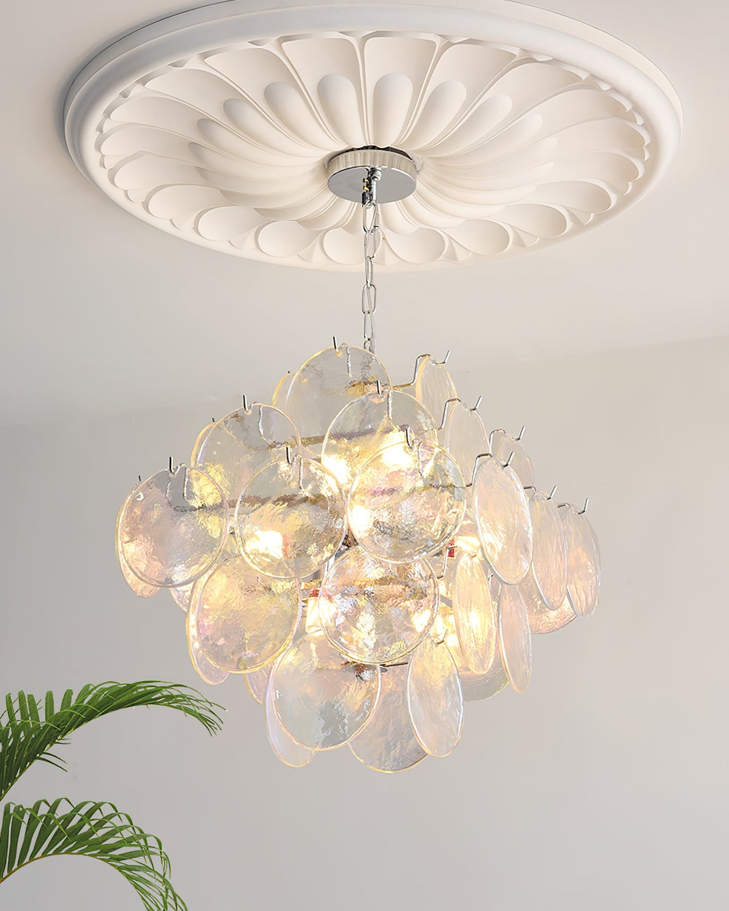 Isaline Carmosa Murano-Style Glass Chandelier