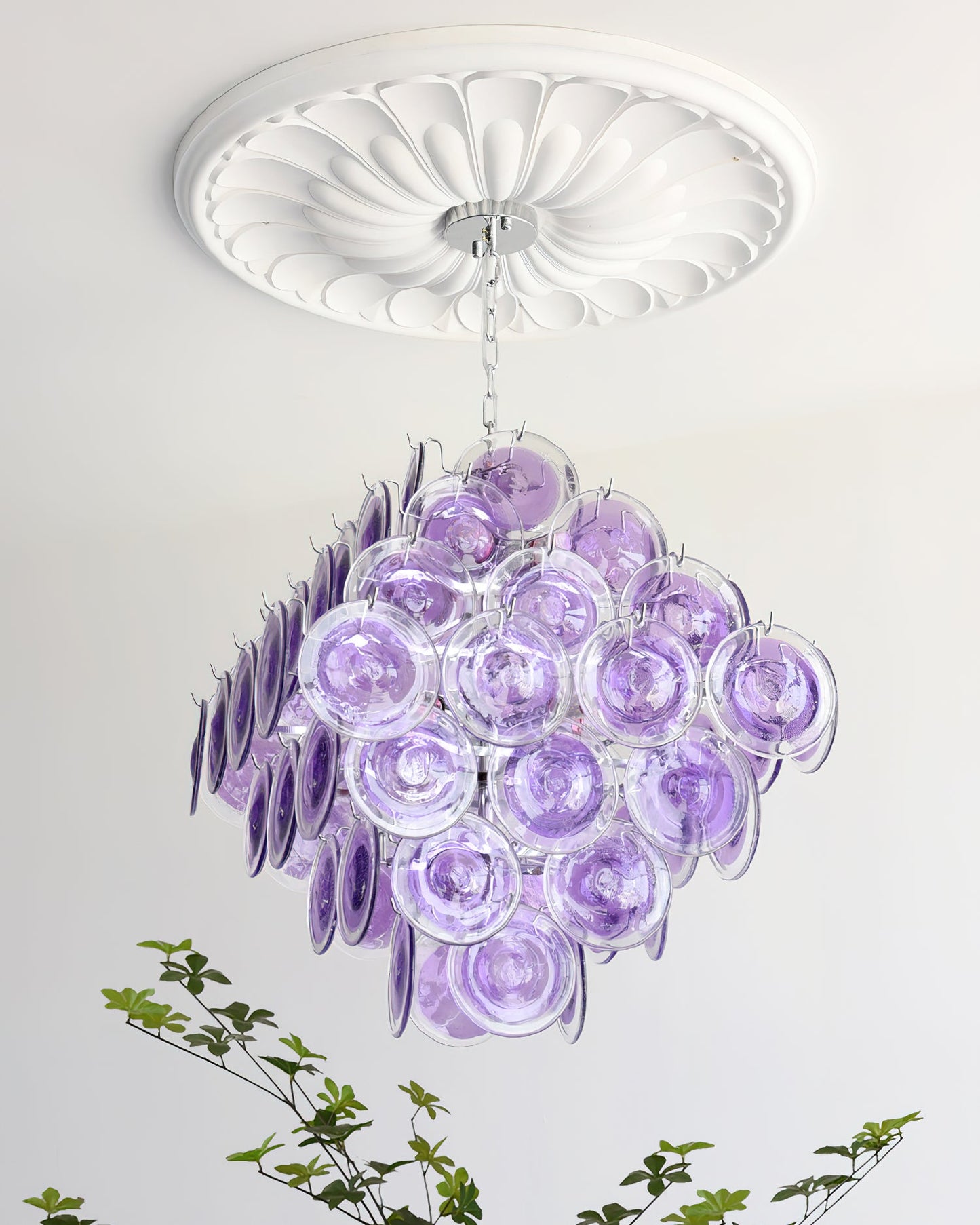 Isaline Carmosa Murano-Style Glass Chandelier