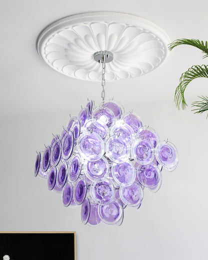 Isaline Carmosa Murano-Style Glass Chandelier