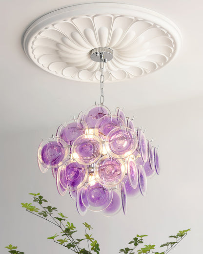 Isaline Carmosa Murano-Style Glass Chandelier