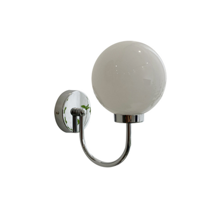 Élise Chromatic Glass Globe Wall Lamp