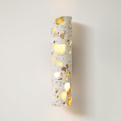 Sophie Clasten Wall Lamp Wood and Terrazzo LED Lighting