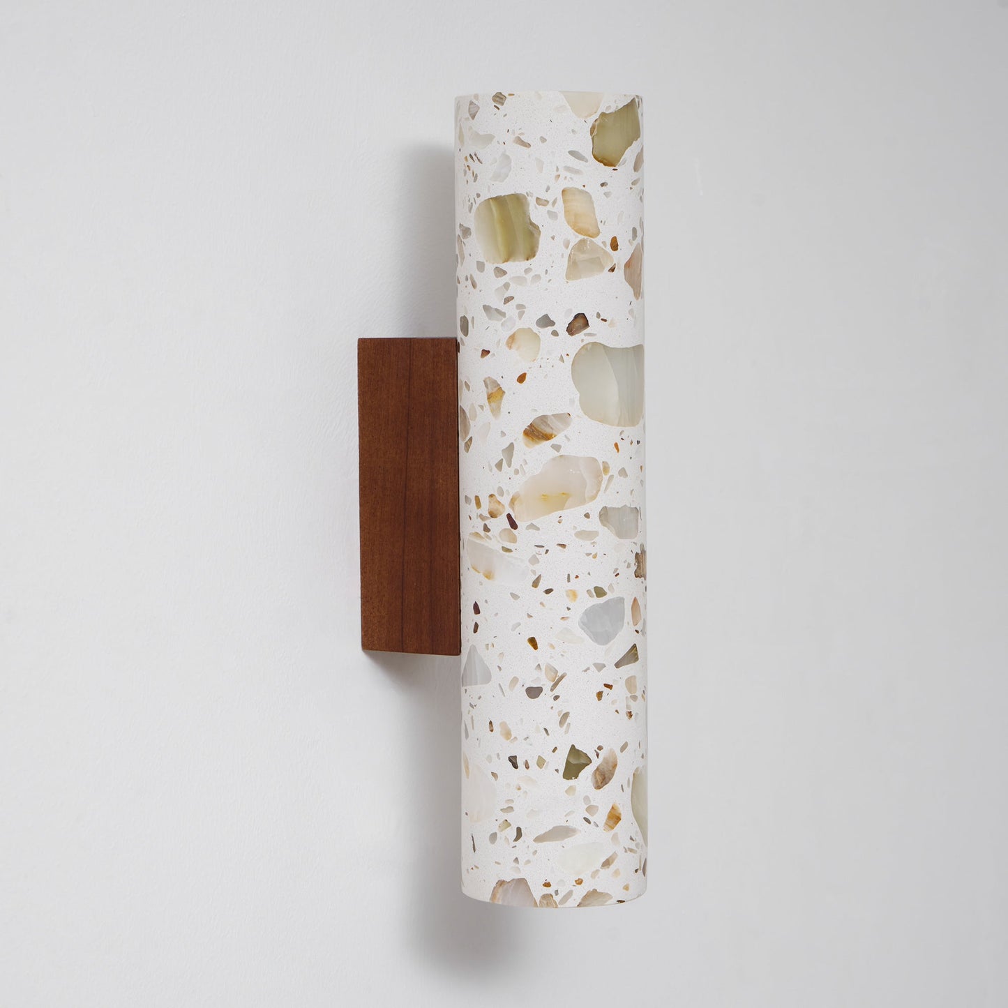 Sophie Clasten Wall Lamp Wood and Terrazzo LED Lighting