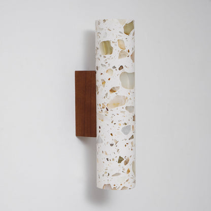 Sophie Clasten Wall Lamp Wood and Terrazzo LED Lighting