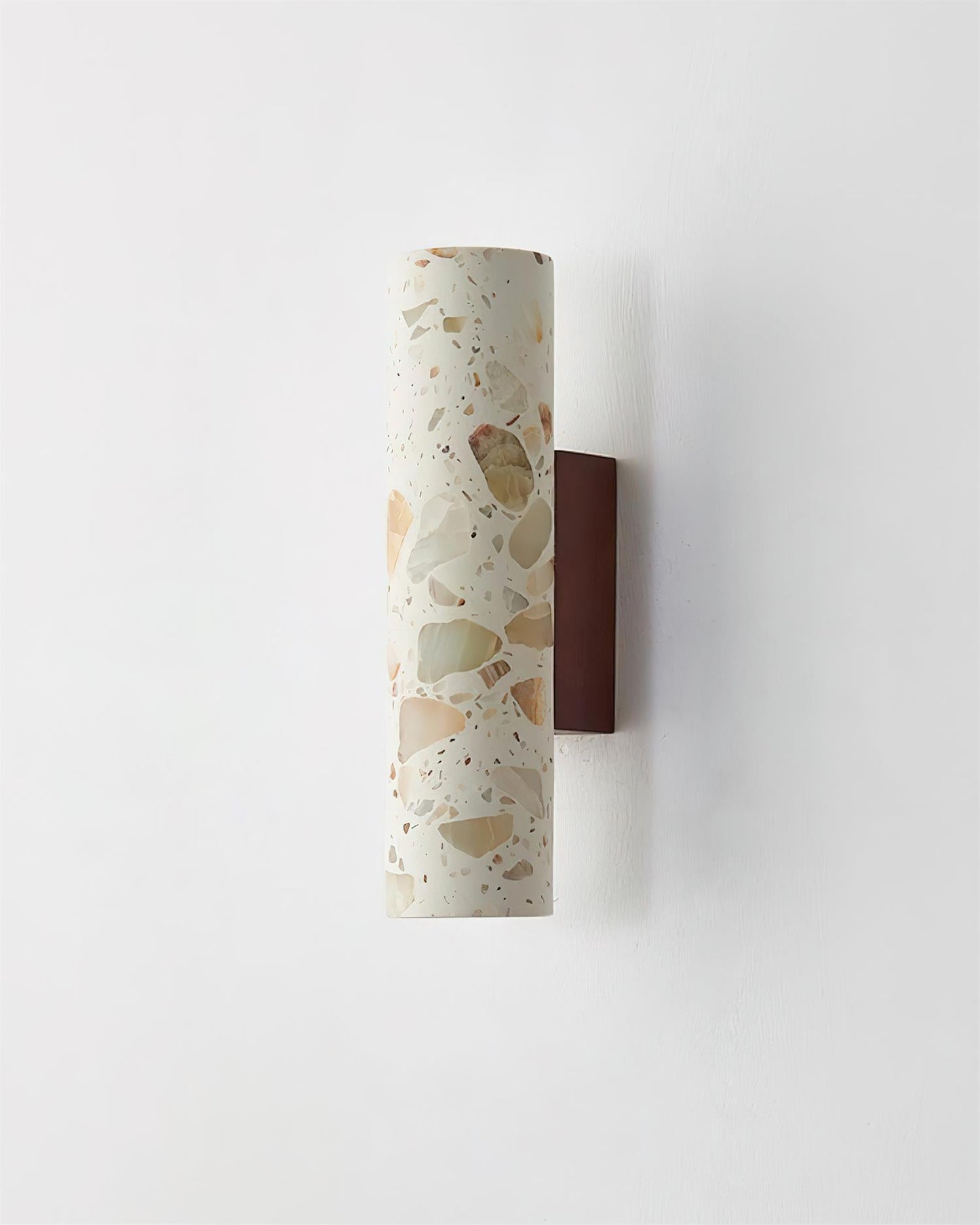 Sophie Clasten Wall Lamp Wood and Terrazzo LED Lighting