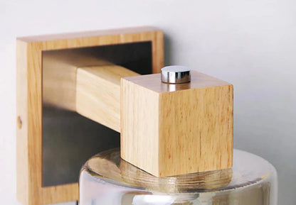 Élise Cognac Glass LED Wall Sconce