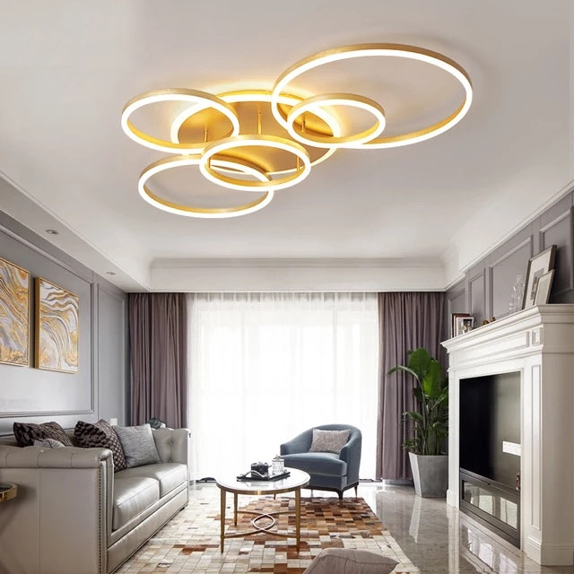 Sylvie Modern Ripple Pendant Light