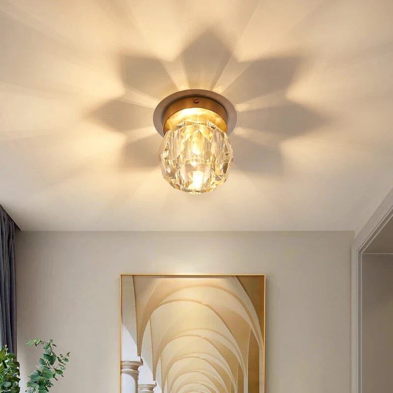 Amélie Evelyn Crystal Star Ceiling Lamp