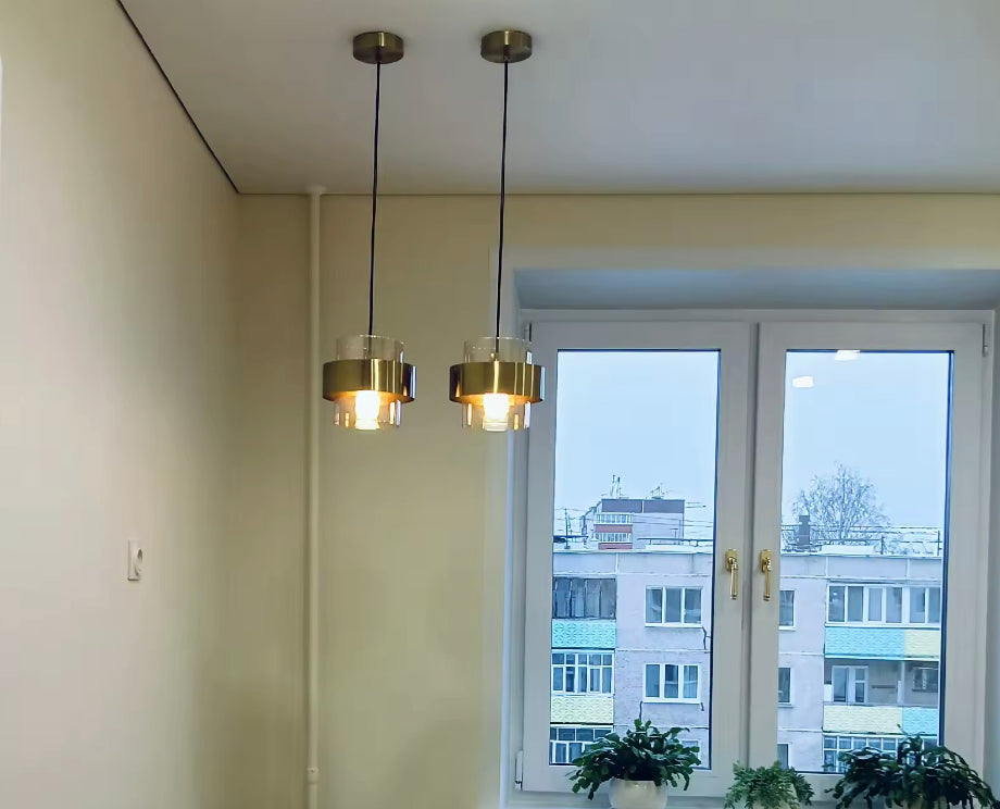 Amélie Carly Glass Pendant Light