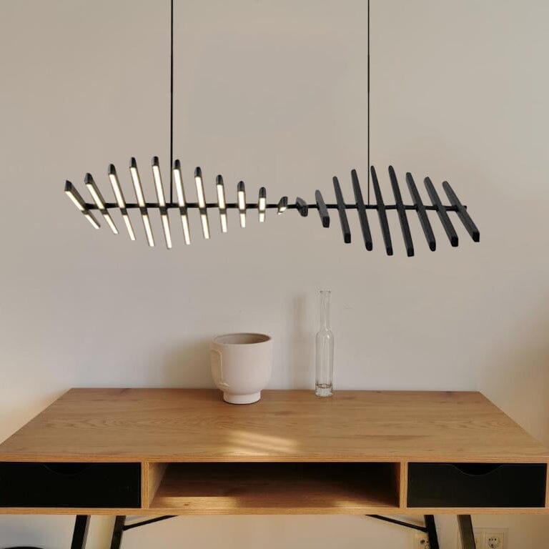 Sophie Geometric Fishbone Chandelier