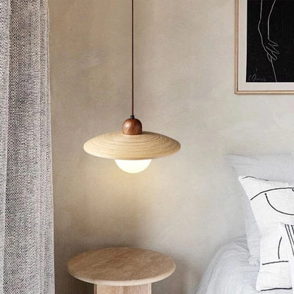 Sophie Travertine Industrial Pendant Light