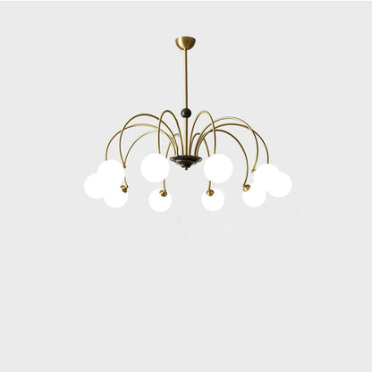 Élise Deco Bauhaus Orb Glass Chandelier Light